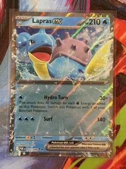 Lapras Ex 22/88 - Perfect Order - Pokemon TCG - PACK FRESH M/NM - Image 1