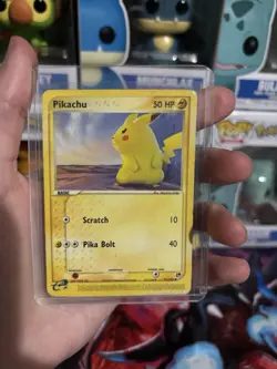 Pokemon TCG Pikachu EX Sandstorm 72/100 50 HP Basic Common Regular English - Image 1