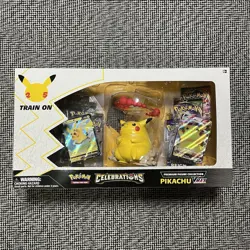 Pokemon TCG Celebrations Premium Figure Collection Pikachu VMAX Box 820650809408 - Image 1