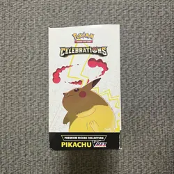 Pokemon TCG Celebrations Premium Figure Collection Pikachu VMAX Box 820650809408 - Image 5