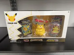 Pokemon TCG Celebrations Pikachu VMAX Premium Figure Collection Box SEALED - Image 1