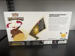 Pokemon TCG Celebrations Pikachu VMAX Premium Figure Collection Box SEALED - Image 2