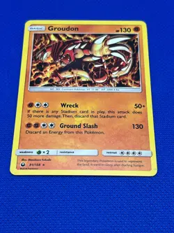 Pokemon Tcg Groudon 81/168 Sm-Celestial Storm Holo - Image 2