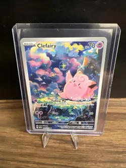 🔥 Pokemon TCG 🌟 Clefairy 🌟 Illustration Rare 094/088 NM/M - Perfect Order - Image 1