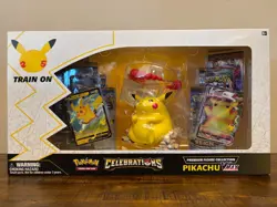 Pokemon TCG: Celebrations Premium Figure Collection Pikachu VMAX Box - SEALED - Image 1