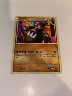 Pokemon TCG Groudon 6/95 Call of Legends Non Holo Rare - Image 1