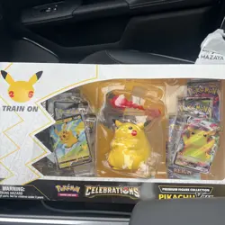 (1) Pokemon TCG Celebrations Premium Figure Collection Pikachu VMAX Box 820650809408 - Image 1