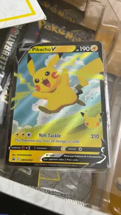 Pokemon Celebrations Premium Figure Collection Pikachu VMAX Sealed Box - Image 3
