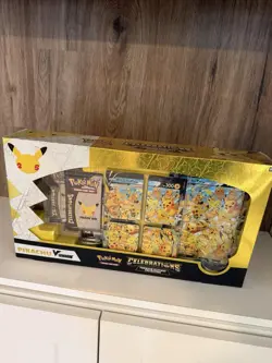 Pokemon Celebrations Premium Playmat Collection Pikachu V-Union Box English 2021 - Image 1