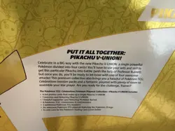 Pokemon Celebrations Premium Playmat Collection Pikachu V-Union Box English 2021 - Image 4