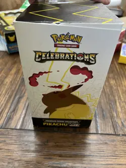 SEALED Pokemon TCG Celebrations Premium Figure Collection Pikachu VMAX 25th Ann 820650809408 - Image 5