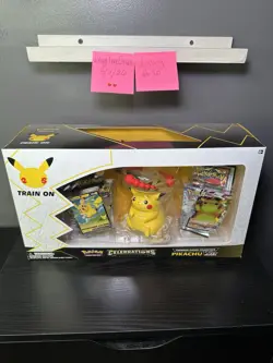 POKEMON TCG CELEBRATIONS PIKACHU PREMIUM FIGURE COLLECTION VMAX SEALED NEW - Image 1