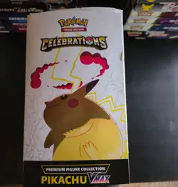 Pokemon TCG Celebrations Pikachu Vmax Premium Figure Collection (Factory Sealed) - Image 5