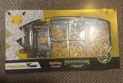 Pokemon Celebrations 25th Anniversary Pikachu V-union Premium Playmat Collection - Image 1