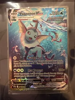 Vaporeon VMAX - SWSH182 - Black Star Promo - NM - Pokemon - Read Desc. - Image 1