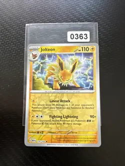 TCG Pokemon Karte ENG Jolteon 135/165 Rare SV: Scarlet & Violet 151 NM - Image 1