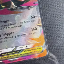 Pokemon TCG Mega Lopunny ex 084/094 Phantasmal Flames Double Rare Holo NM - Image 4