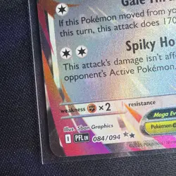 Pokemon TCG Mega Lopunny ex 084/094 Phantasmal Flames Double Rare Holo NM - Image 5