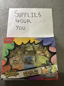 Pokemon TCG Ascended Heroes First Partners Deluxe Pin Collection - Sealed ✅ - Image 1