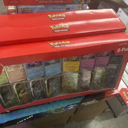 Lot Of 3 Pokemon TCG: Prismatic Evolutions Costco 8-Pack Mini Tins - New Sealed - Image 1