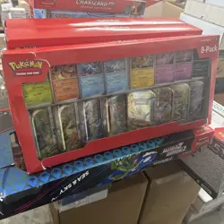 Lot Of 3 Pokemon TCG: Prismatic Evolutions Costco 8-Pack Mini Tins - New Sealed - Image 2