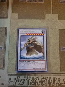 YUGIOH TCG GIGANTICASTLE SHSP-EN058 RARE UNLIMITED EDITION - Image 1