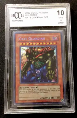 2002 Metal Raiders Unlimited Gate Guardian SCR BCCG Mint Or Better 10! ENN - Image 1