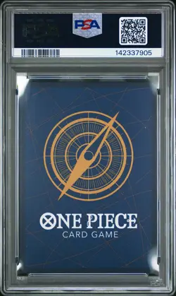 2025 One Piece Japanese Op14-The Azure Sea's Seven Nami PSA 9 #031 - Image 2