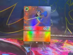 Disney Lorcana Whispers in the Well: Mulan Standing Her Ground(Foil) 215/204 - Image 1