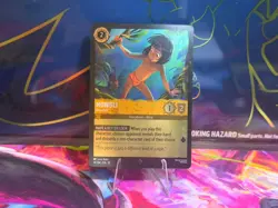 Disney Lorcana Whispers in the Well: Mowgli - Man Cub(Foil) 19/204 - Image 1