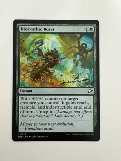 Biosynthic Burst MTG Magic the Gathering Card NM Near Mint EOE - Image 1