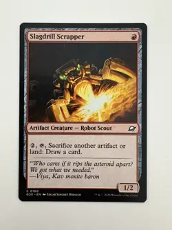 Slagdrill Scrapper MTG Magic the Gathering Card NM Near Mint EOE - Image 1