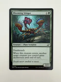 Blooming Stinger MTG Magic the Gathering Card NM Near Mint EOE - Image 1
