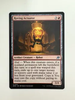 Roving Actuator MTG Magic the Gathering Card NM Near Mint EOE - Image 1