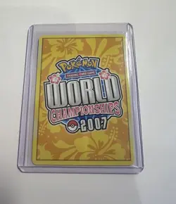 Pokemon TCG Jolteon Gold Star 101/108 2007 World Championships - Image 2