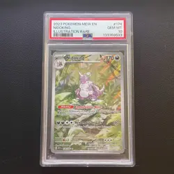 Pokemon TCG - SV3.5 151 - Illustration Rare Nidoking 174/165 - PSA 10 - Image 1