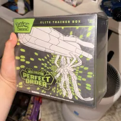 Pokemon Mega Evolution Perfect Order Elite Trainer Box Zygarde Pokemon TCG - Image 1