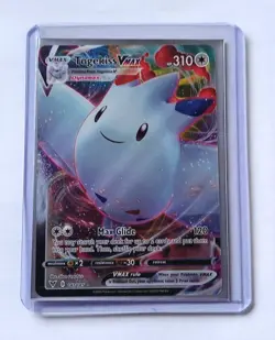 Togekiss VMAX 141/185 Vivid Voltage Ultra Rare Full Art Pokemon Card NM / VLP - Image 1