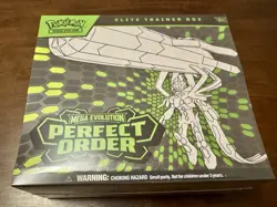Pokemon TCG: Mega Evolution Perfect Order Elite Trainer Box (ETB) Factory Sealed - Image 1