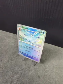 Glaceon (Master Ball Pattern) 025/131 Sv: Prismatic Evolutions Holo Pokemon TCG - Image 4