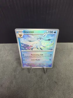 Glaceon (Master Ball Pattern) 025/131 Sv: Prismatic Evolutions Holo Pokemon TCG - Image 5