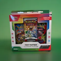 NEW! 2026 Pokemon TCG First Partner Illustration Collection Series 1 - Image 1