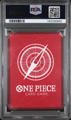 2025 ONE PIECE PROMOS PSA MAGAZINE EXCLUSIVE #001 SHANKS PSA 10 - Image 2