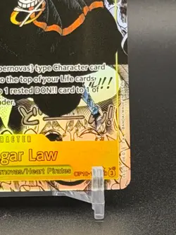 One Piece CCG Trafalgar Law Royal Blood Foil Card OP10-119 Manga English - Image 3
