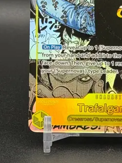 One Piece CCG Trafalgar Law Royal Blood Foil Card OP10-119 Manga English - Image 4