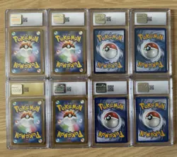 Pokemon Tcg Graded Slabs Lot Of 8 Graded Cards CGC Slabs - Image 2