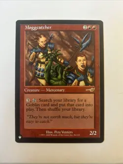 Moggcatcher The List Reprints Regular +Legion Loyalist GCR+ other Goblin cards - Image 1