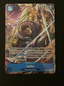 ISSHO R Alt Art EB04-022 English OP-14 One Piece Card The Azure Sea’s Seven - Image 1