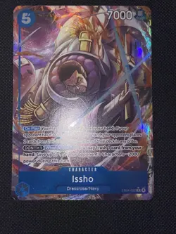 ISSHO R Alt Art EB04-022 English OP-14 One Piece Card The Azure Sea’s Seven - Image 2
