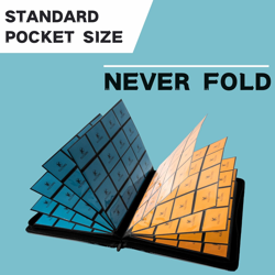 1000+ Pockets Trading Card Binder, 16-Pocket Card Ablum Compatible with Mtg,Spor - Image 2